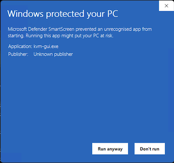Windows Security Prompt